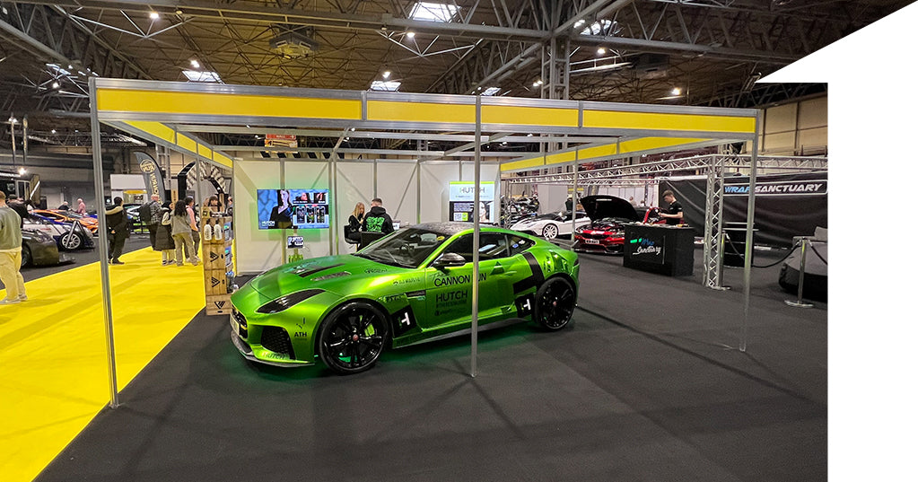 Racing into Excitement: 1HUTCH's Unforgettable Experience at Autosport International Show.