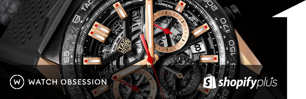 Watch Obsession Tag Heuer watch face | 1HUTCH